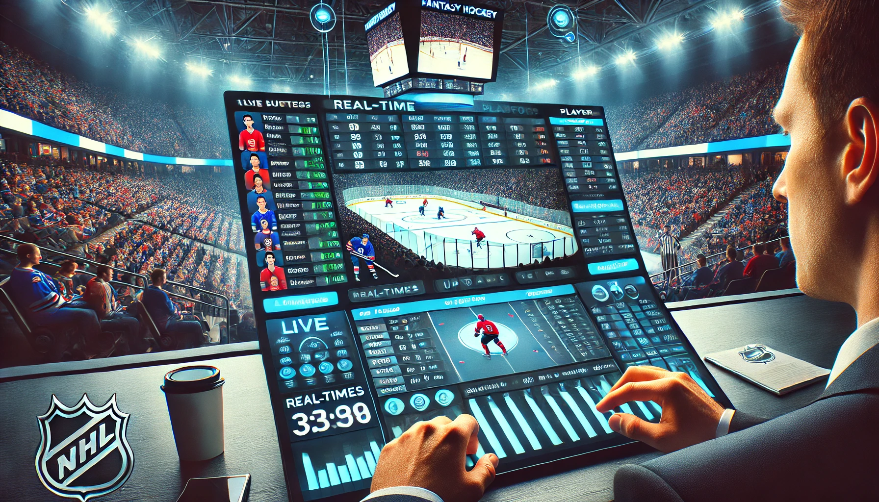 Live updates and game stats